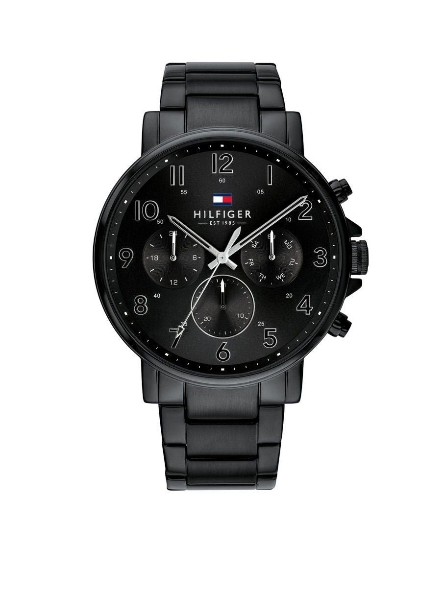 Tommy Hilfiger Horloge TH1710383 Heren Zwart 44 mm