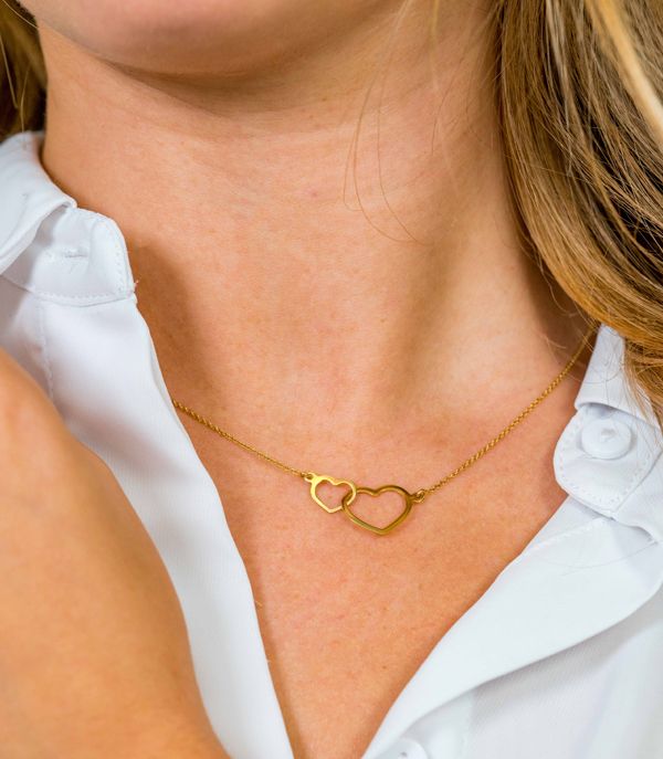 ZINZI 14K Gouden Ketting ZGC114 41-43cm zilver