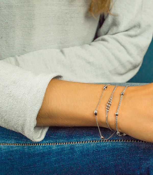 ZINZI Zilveren Armband 17,5-20,5cm - ZIA1128