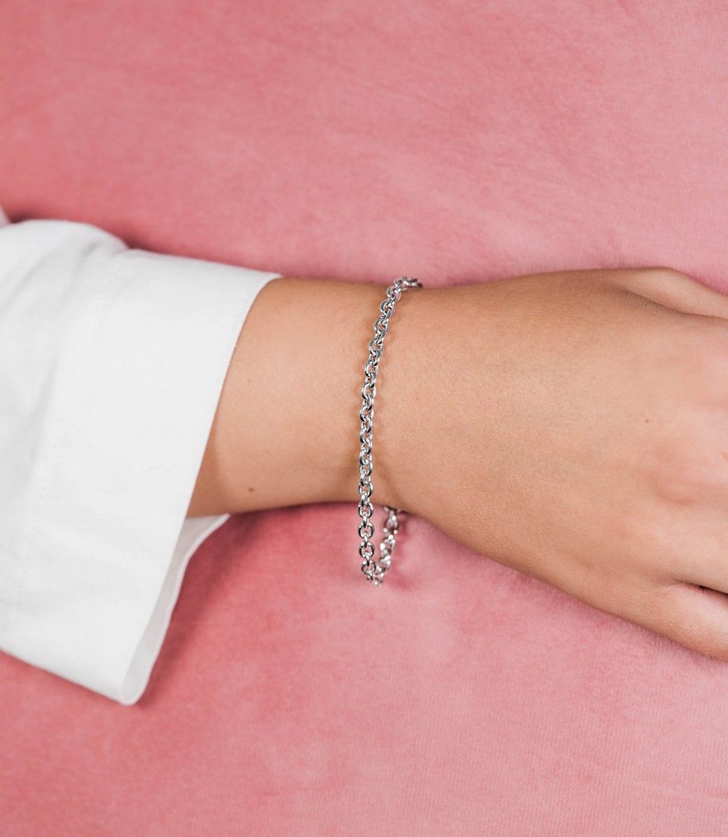 ZINZI Zilveren Armband 19cm - ZIA1153