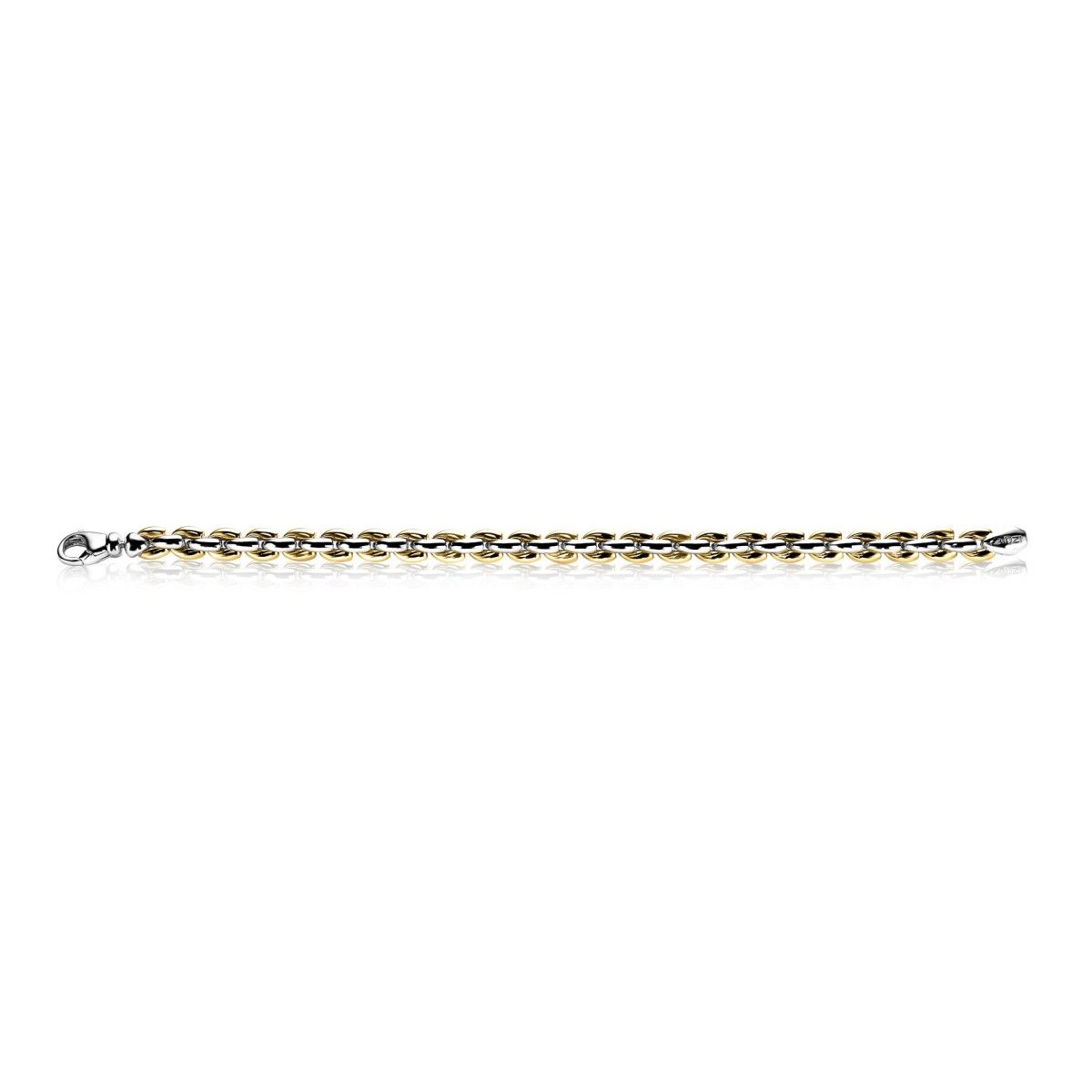 ZINZI Verguld Zilveren Armband 17cm - ZIA1290