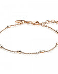 Zinzi zilveren armband rosé verguld ZIA1655R (Lengte 16,5-20 cm), exclusief en kwalitatief hoogwaardig. Ontdek nu!