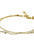 Zinzi zilveren armband goud verguld ZIA1721G (Lengte 17-20cm), exclusief en kwalitatief hoogwaardig. Ontdek nu!