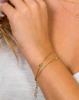 Zinzi zilveren armband goud verguld ZIA1721G (Lengte 17-20cm), exclusief en kwalitatief hoogwaardig. Ontdek nu!