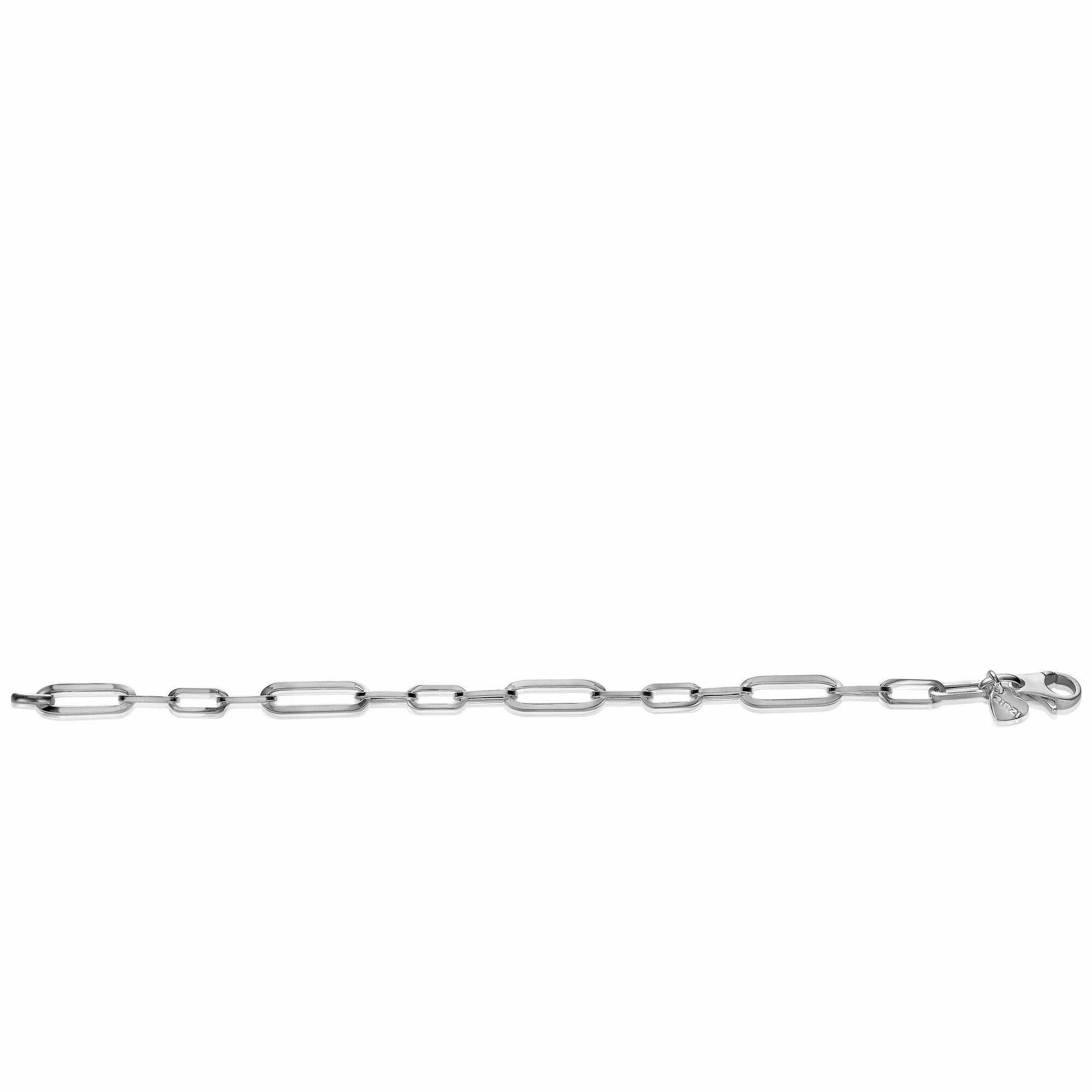 Zinzi zilveren armband met ovale closed for ever schakels 6mm breed ZIA1990, exclusief en kwalitatief hoogwaardig. Ontdek nu!