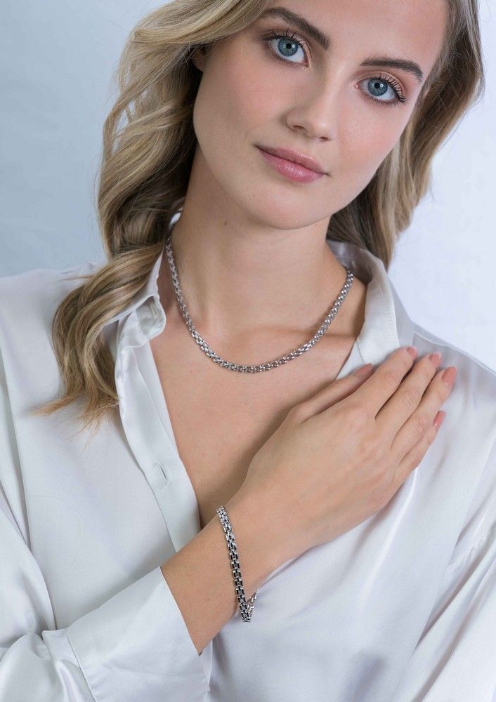 ZINZI Zilveren Armband 19cm - ZIA2149