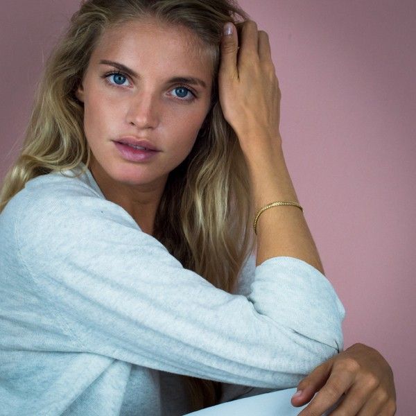 Zinzi zilveren fantasie armband geel verguld 18,5cm ZIA878G, exclusief en kwalitatief hoogwaardig. Ontdek nu!