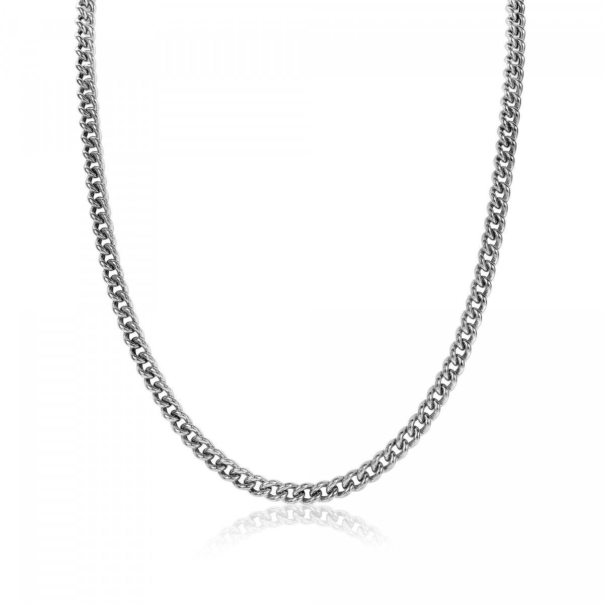 ZINZI Zilveren Ketting 45cm - ZIC1414