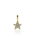 Zinzi zilveren hanger geel vergulde ster met zirkonia ZIH2138Y, exclusief en kwalitatief hoogwaardig. Ontdek nu!