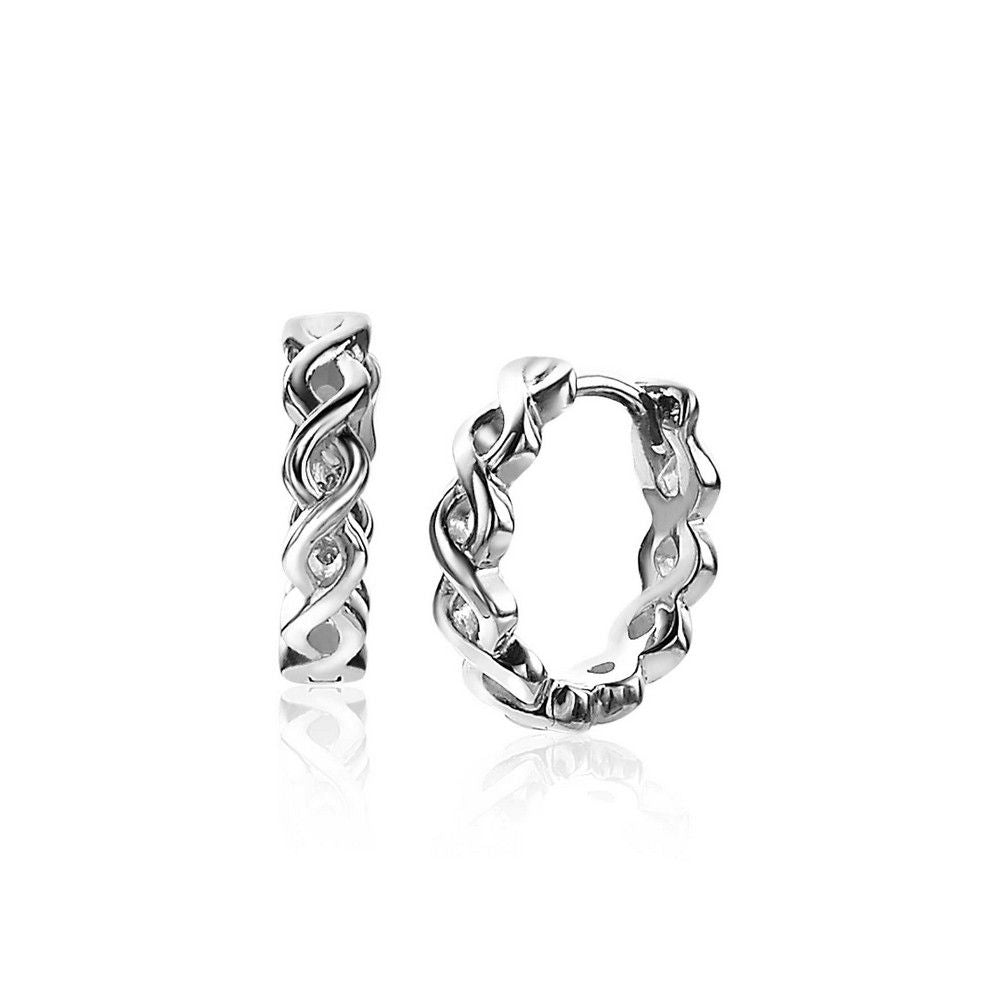 ZINZI Zilveren Oorbellen 13mm - ZIO1265