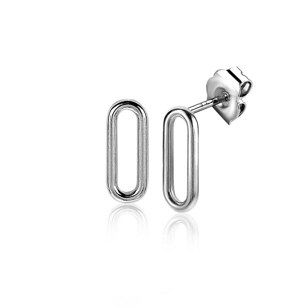 ZINZI Zilveren Oorknoppen 14mm oorbellen - ZIO2210