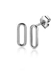 Zinzi zilveren oorstekers 14mm ovaal glad ZIO2210, exclusief en kwalitatief hoogwaardig. Ontdek nu!