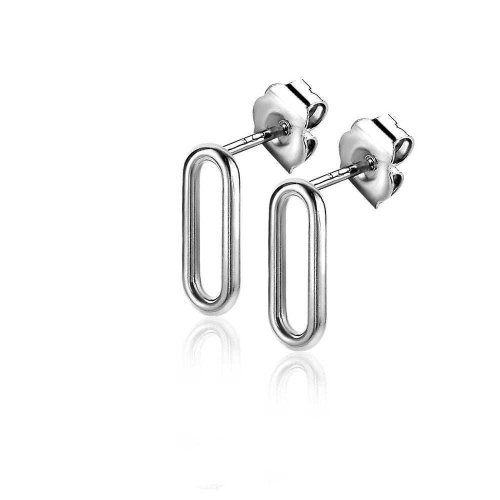 ZINZI Zilveren Oorknoppen 14mm oorbellen - ZIO2210