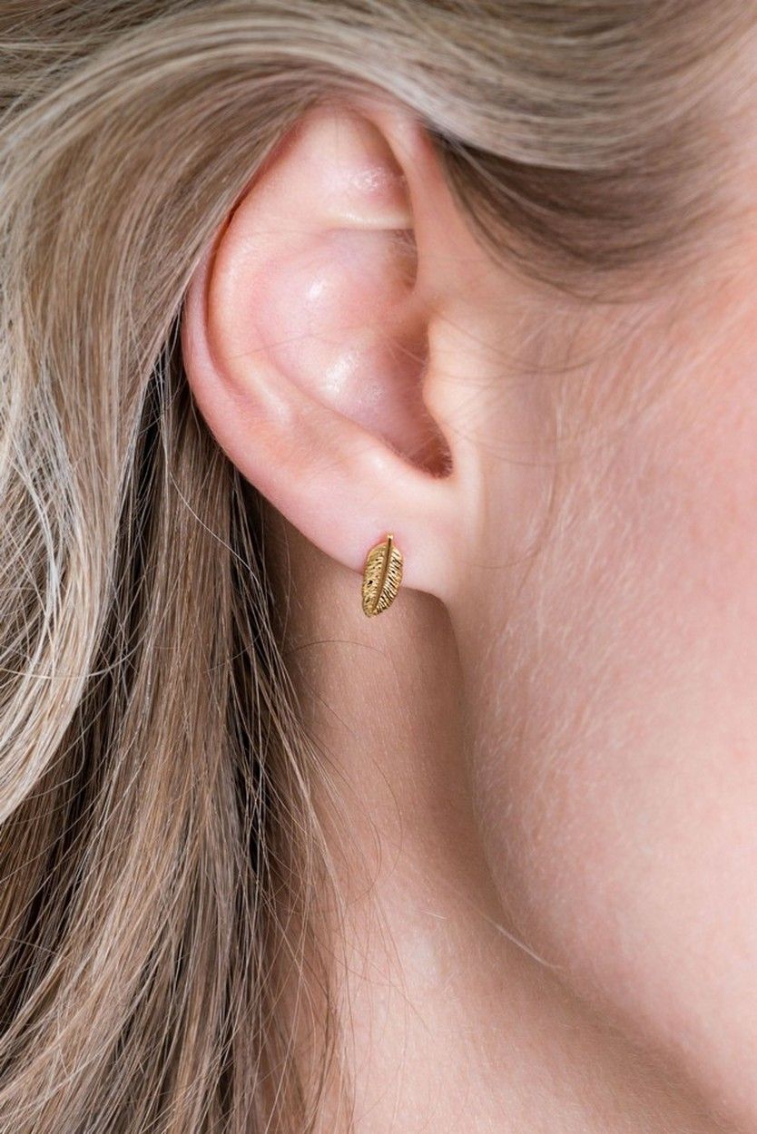 ZINZI Verguld Zilveren Oorknoppen 10mm geel oorbellen - ZIO2212G