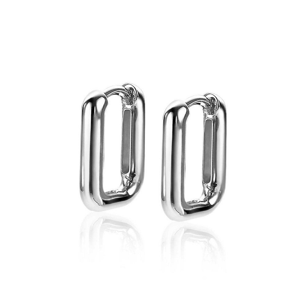 ZINZI Zilveren Oorknoppen 14mm oorbellen - ZIO2222