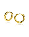 Zinzi zilveren klapoorringen geel verguld 10x2mm ZIO2261G, exclusief en kwalitatief hoogwaardig. Ontdek nu!