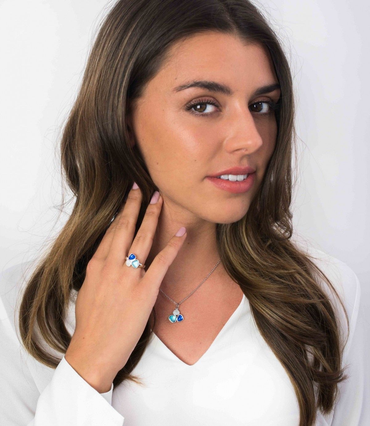ZINZI Zilveren Ring - ZIR1786B-54