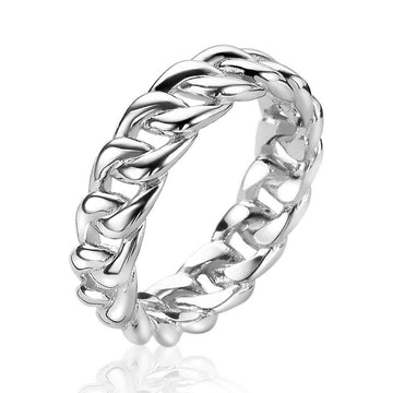 Zinzi zilveren ring gourmet 5.5mm breed ZIR2117, exclusief en kwalitatief hoogwaardig. Ontdek nu!