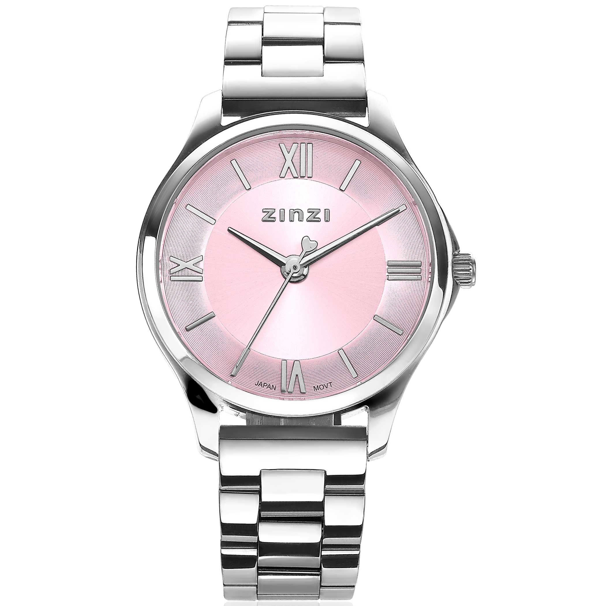 ZINZI Horloge 30mm roze - ZIW1241