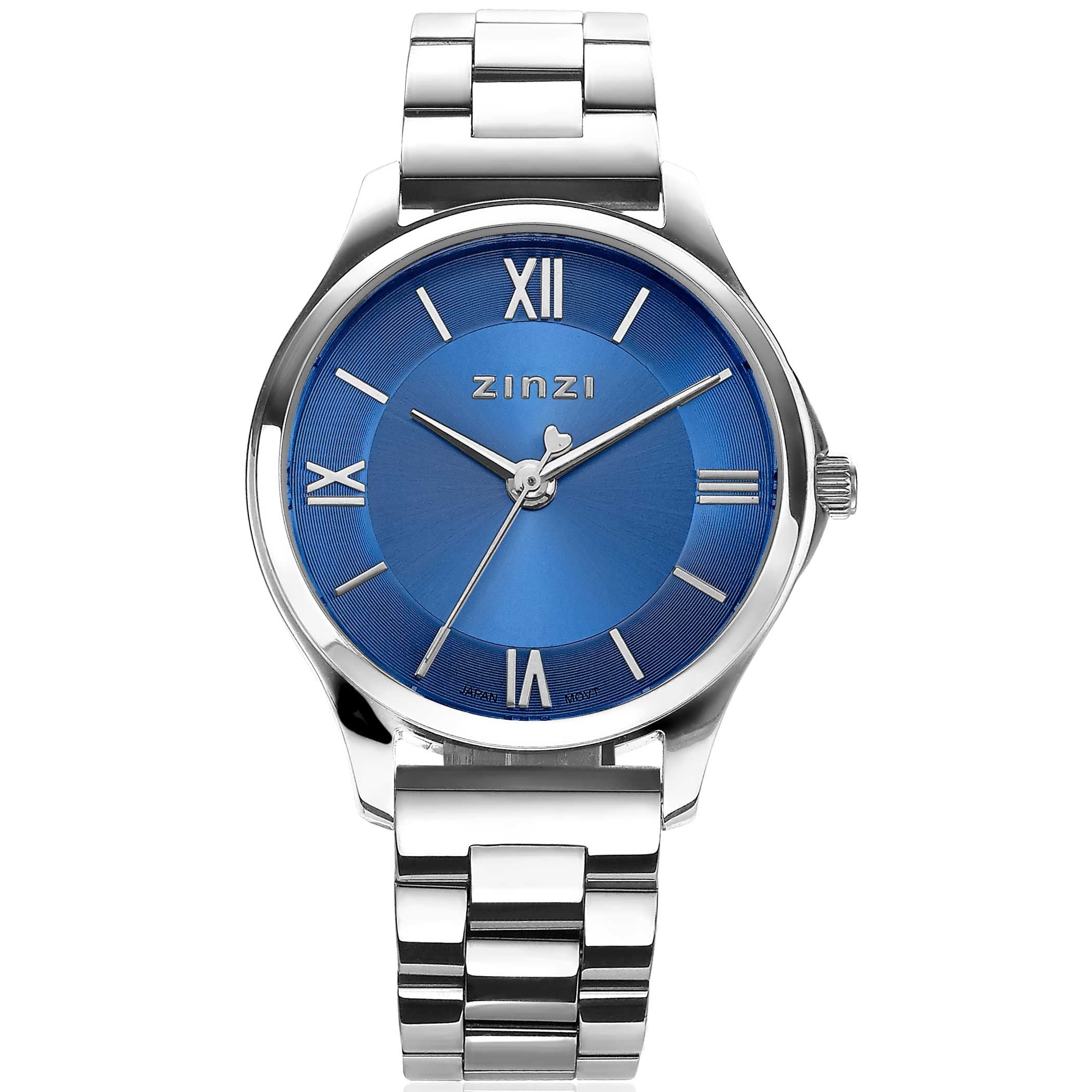 ZINZI Horloge 30mm blauw - ZIW1242