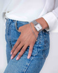 Zinzi horloge ZIW806M Square 32mm + gratis armband t.w.v. 29,95, exclusief en kwalitatief hoogwaardig. Ontdek nu!