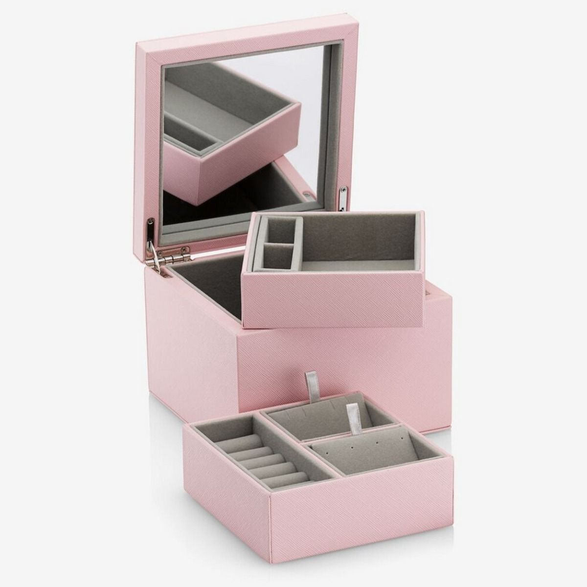 Pandora Sieradendoos Klein leer - A004
