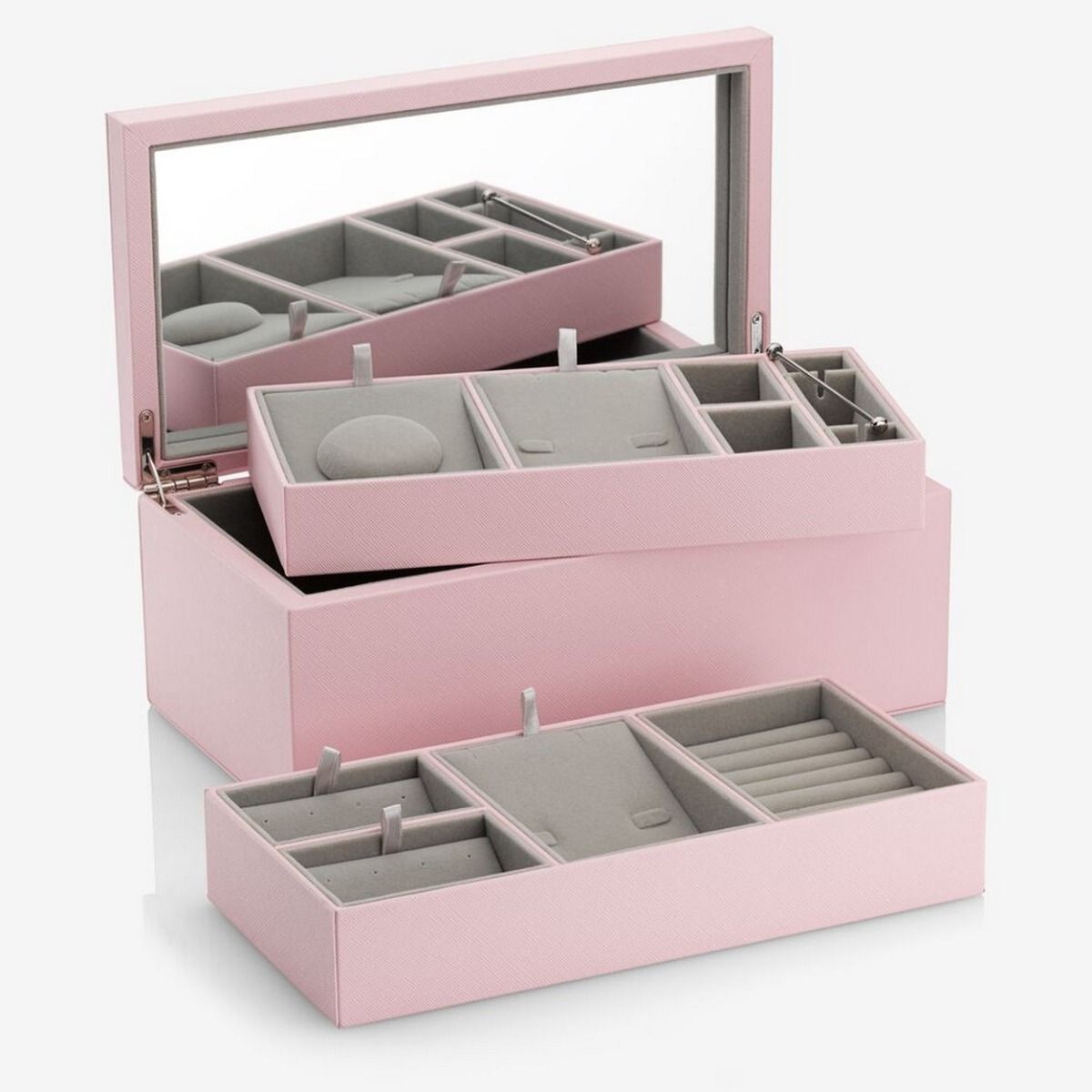 Pandora Sieradendoos Medium leer - A005