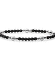 Sparkling Jewels Armband - Onyx Bold Mix - Zilver BLK01S-G07, exclusief en kwalitatief hoogwaardig. Ontdek nu!