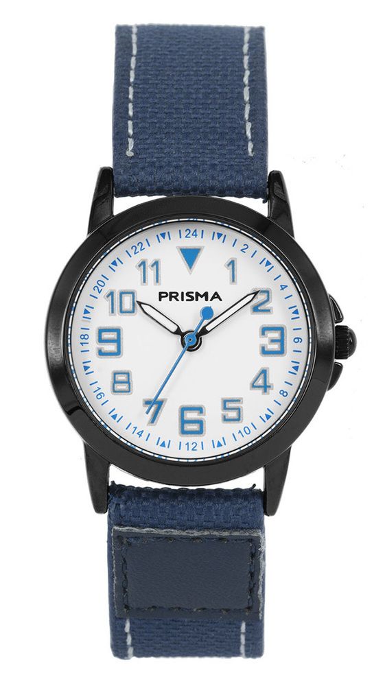 Prisma CW.244 Jongens Jort Blauw Kinderhorloge