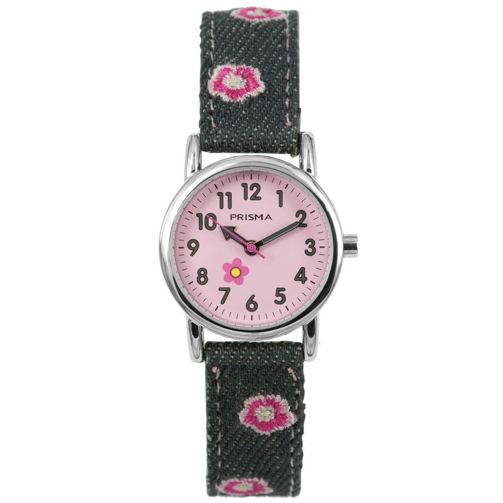 Prisma CW.325 Kids Denim Grijs Kinderhorloge