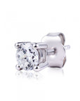 Zinzi zilveren oorknoppen ronde zirconia 6mm chatonzetting ZIO1383, exclusief en kwalitatief hoogwaardig. Ontdek nu!
