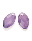 Sparkling Jewels - Oorstenen: Leaf - Amethyst EAGEM05-FCLF-S, exclusief en kwalitatief hoogwaardig. Ontdek nu!