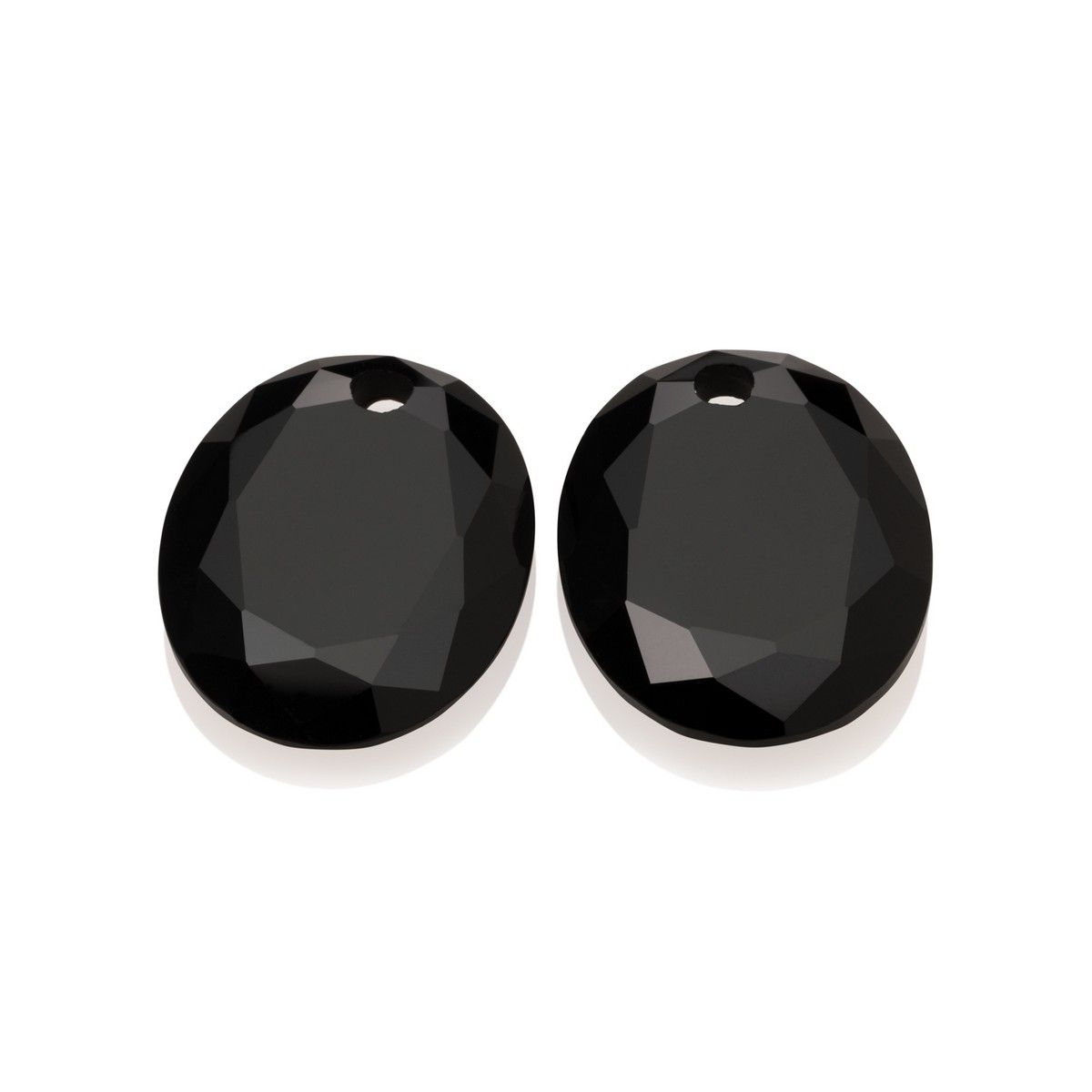 Sparkling Jewels Oorstenen Onyx EAGEM07-RO