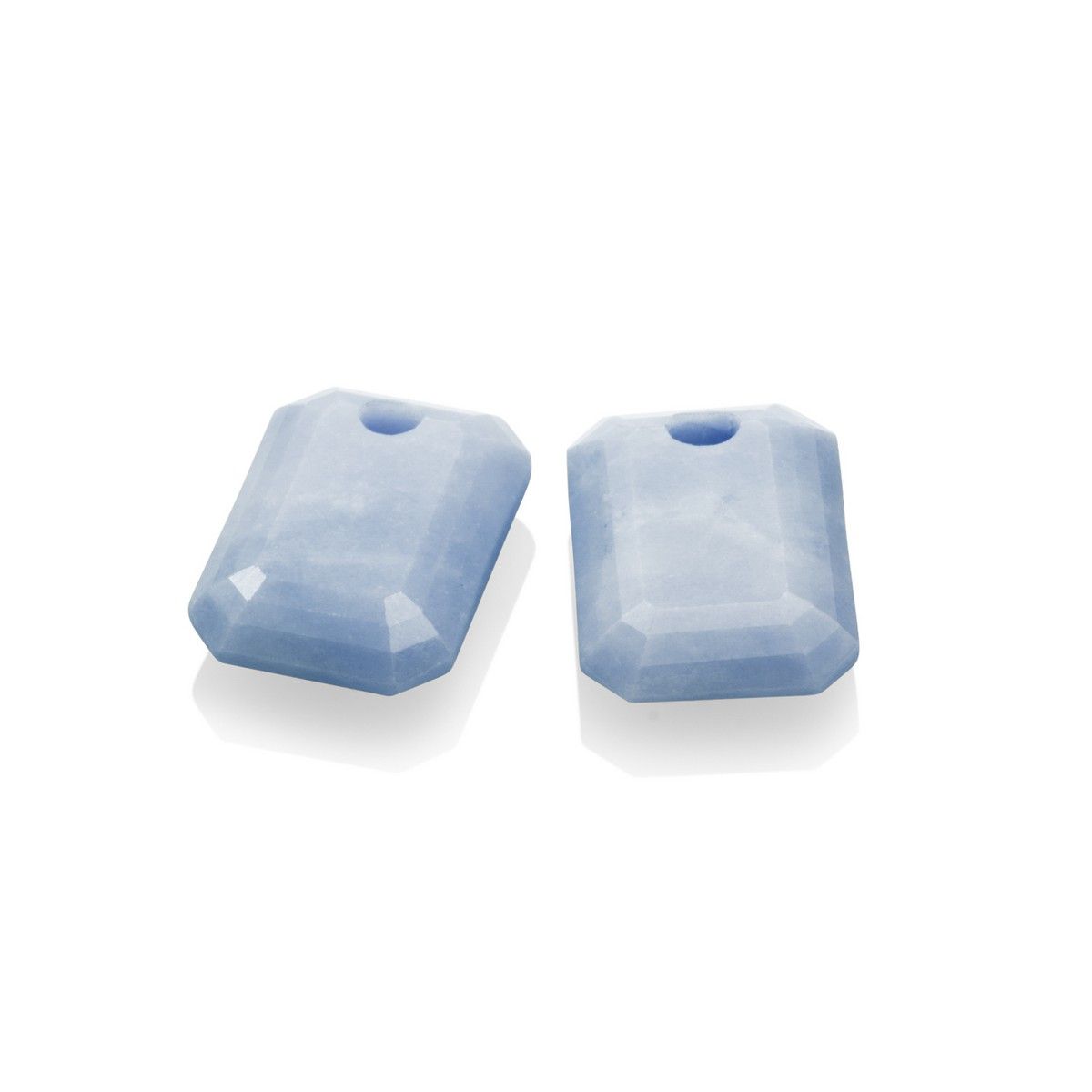 Sparkling Jewels Oorstenen Emerald Cut Aventurijn EAGEM37-EC