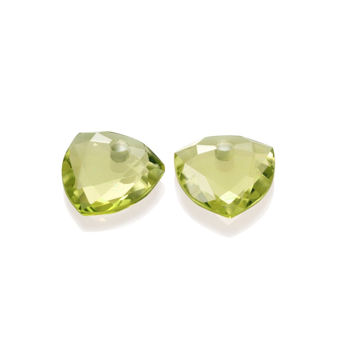 Sparkling Jewels Oorstenen Trillion Cut Kwarts EAGEM43-TRI