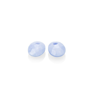 Sparkling Jewels - Oorstenen: Small Oval - Blue Lace Agate EAGEM47-SO, exclusief en kwalitatief hoogwaardig. Ontdek nu!