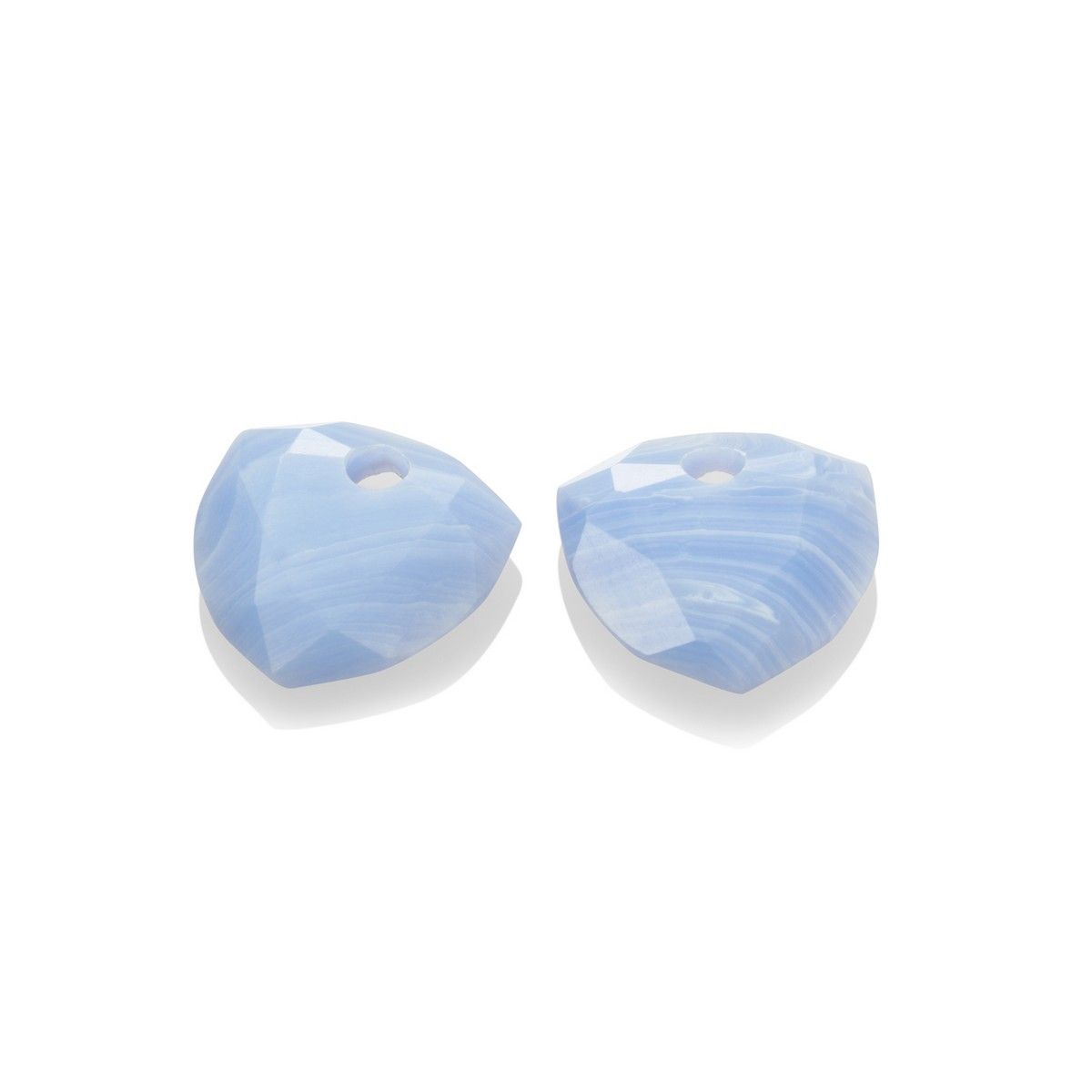 Sparkling Jewels Oorstenen Trillion Cut Blauwe Kantagaat EAGEM47-TRI