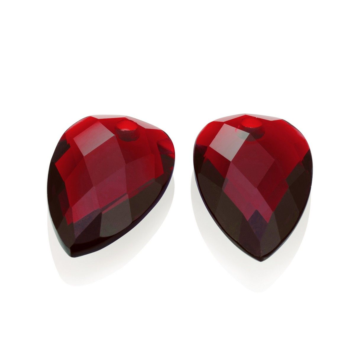 Sparkling Jewels Oorstenen Blossom Rubinkwarts EAGEM50-BS