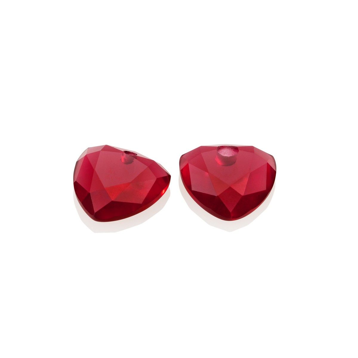 Sparkling Jewels Oorstenen Trillion Cut Fuchsia EAGEM51-TRI
