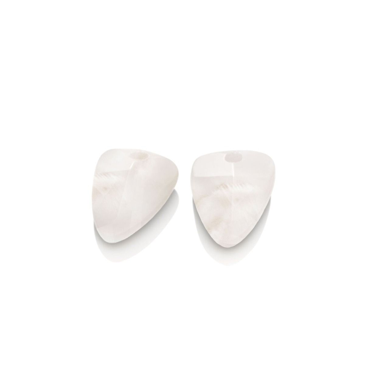 Sparkling Jewels Oorstenen Parel EAPEARL-EM Zilverkleurig