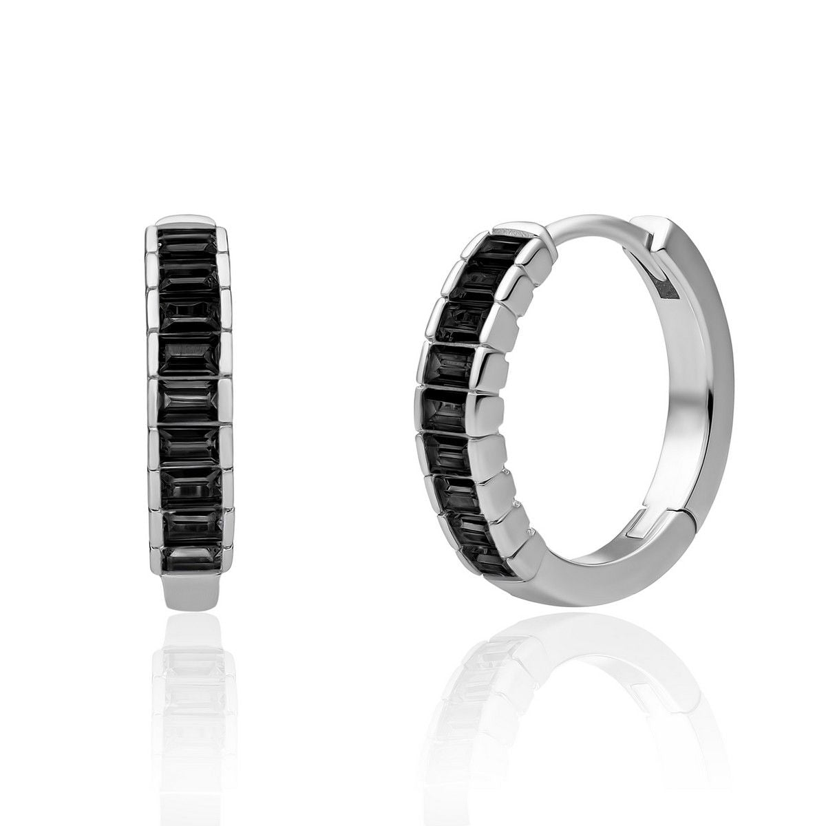 Sparkling Jewels Oorbellen EAS23-CZ02 Zilverkleurig