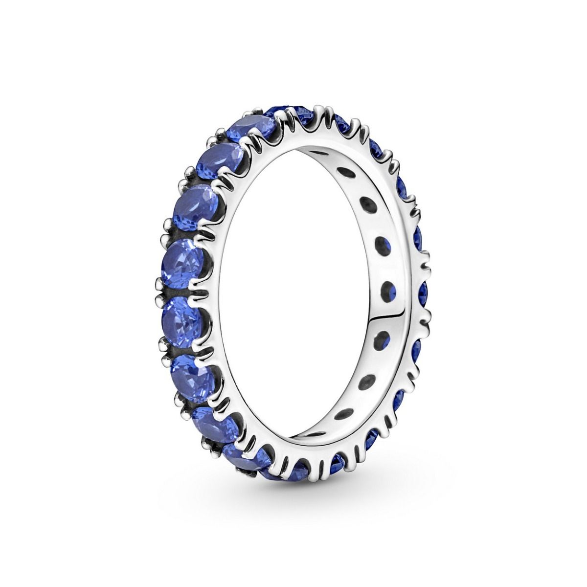 Pandora Sprankelende Rij Eternity Ring Blauw - 190050C02