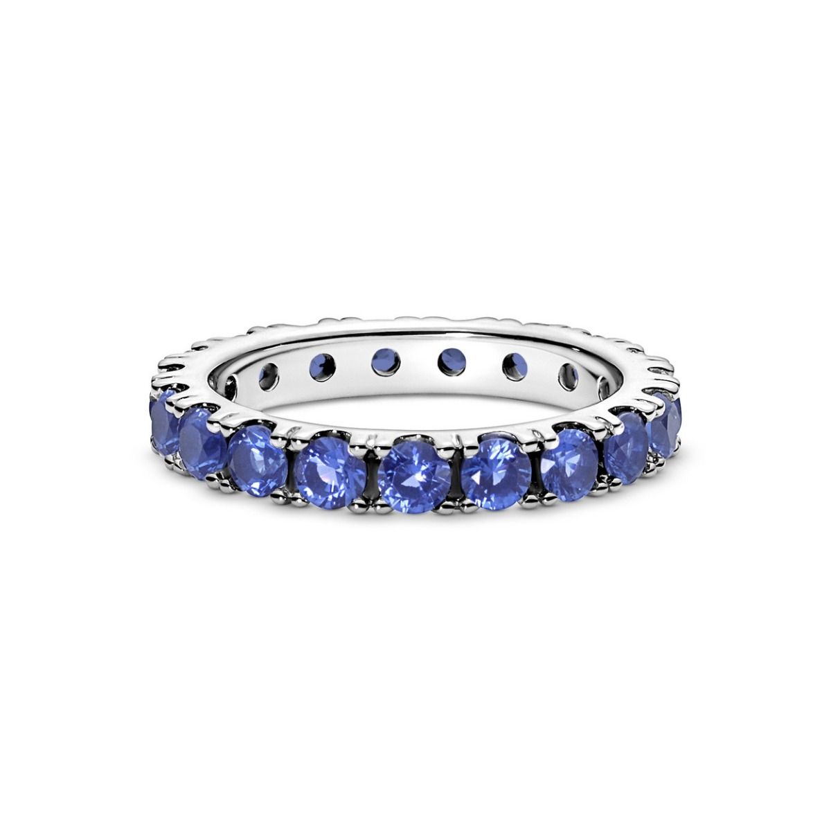 Pandora Sprankelende Rij Eternity Ring Blauw - 190050C02