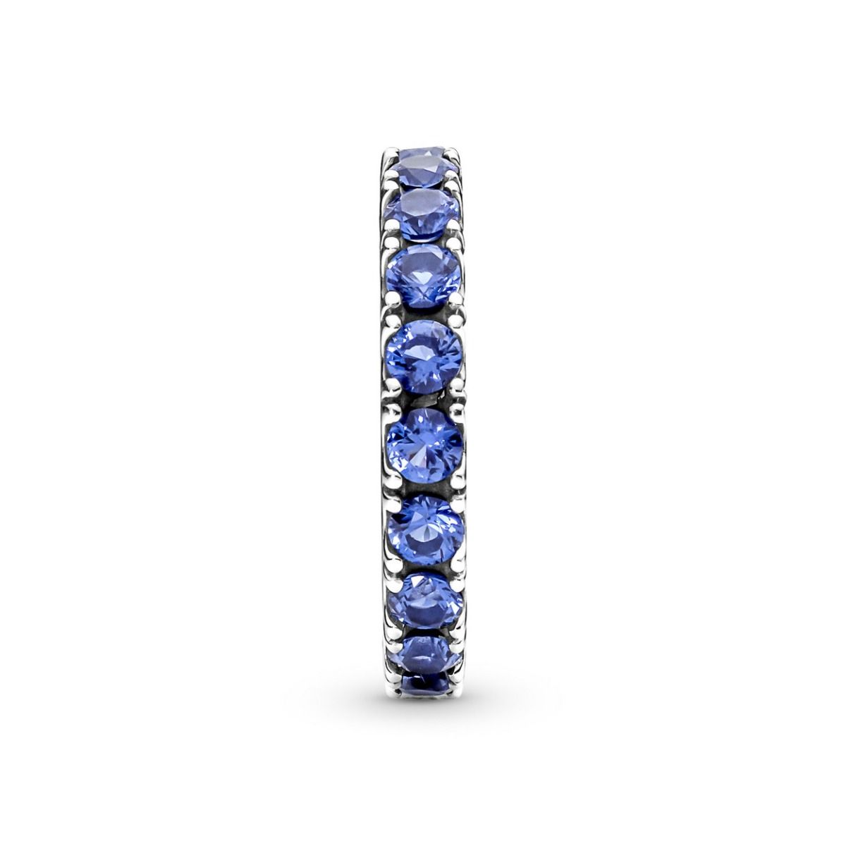 Pandora Sprankelende Rij Eternity Ring Blauw - 190050C02