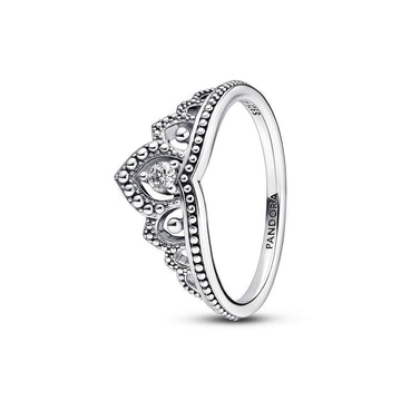 Pandora Regal Beaded Tiara Ring met zirkonia 192233C01, exclusief en kwalitatief hoogwaardig. Ontdek nu!