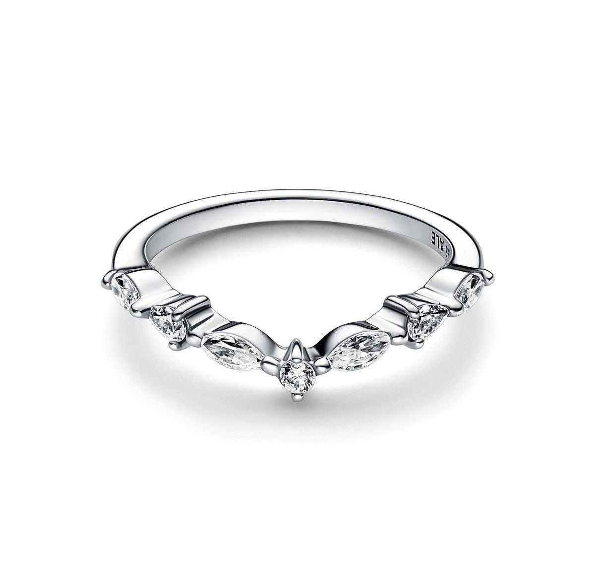 Pandora Timeless Wish Sparkling Alternating Ring zilver - 192390C01
