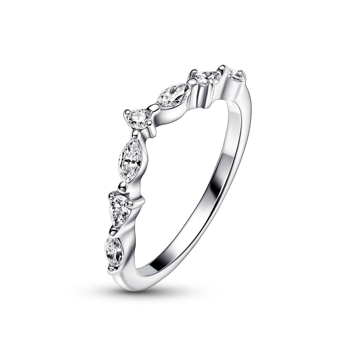 Pandora Timeless Wish Sparkling Alternating Ring zilver - 192390C01