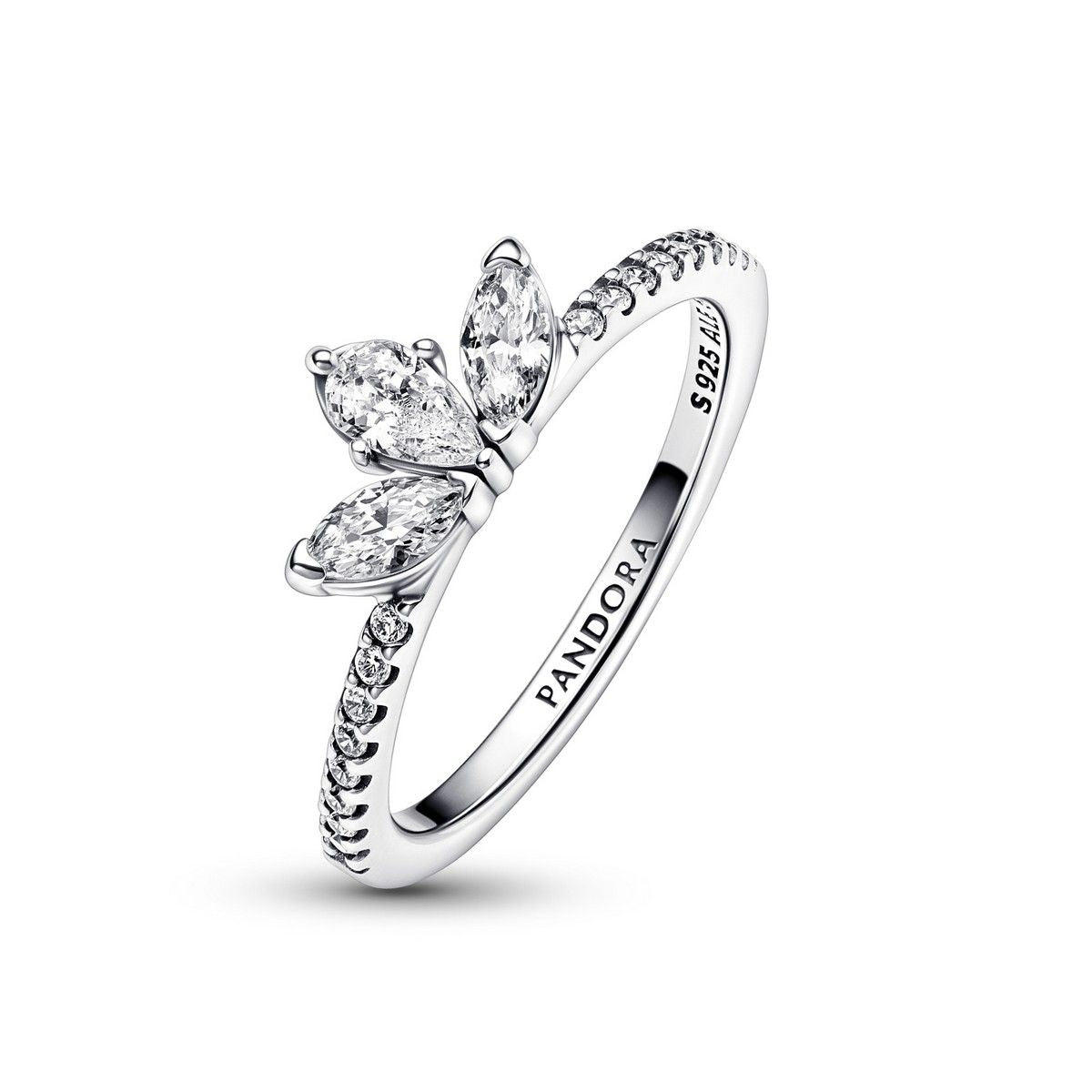 Pandora Sparkling Herbarium Cluster Ring zilver - 192392C01