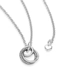 Pandora Family Always Encircled Pendant Necklace 391455C01, exclusief en kwalitatief hoogwaardig. Ontdek nu!