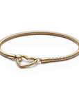Pandora Moments snake chain-armband met hartsluiting 559539C00, exclusief en kwalitatief hoogwaardig. Ontdek nu!